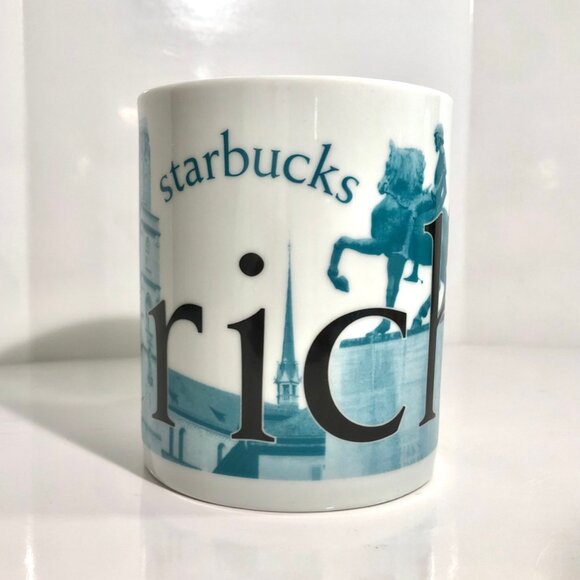 Starbucks Rare Zurich Mug from the City Mug Collection 1994. 18 oz. - Picture 2 of 5
